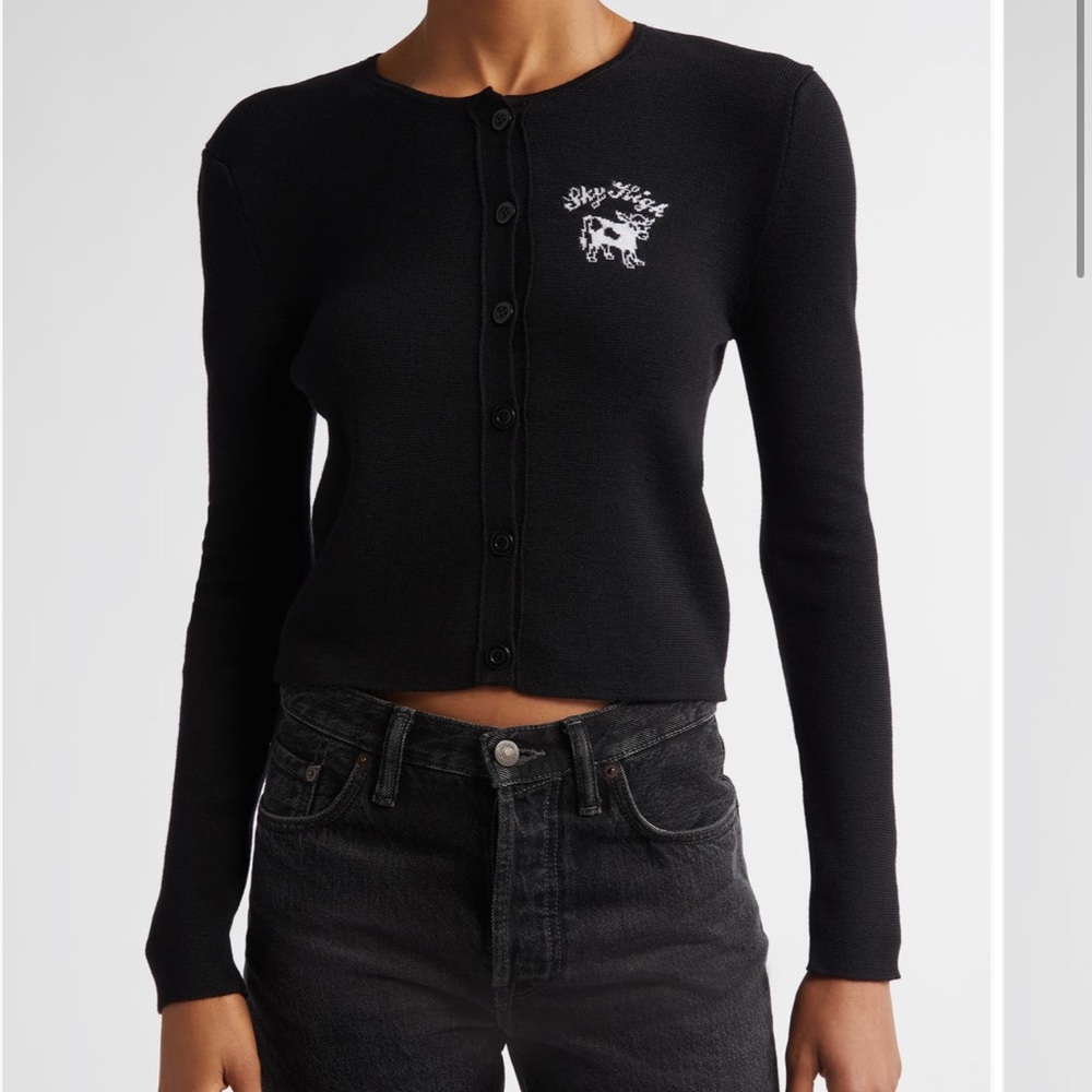 ISO Sky High Farm Workwear Crop Wool Sweater
